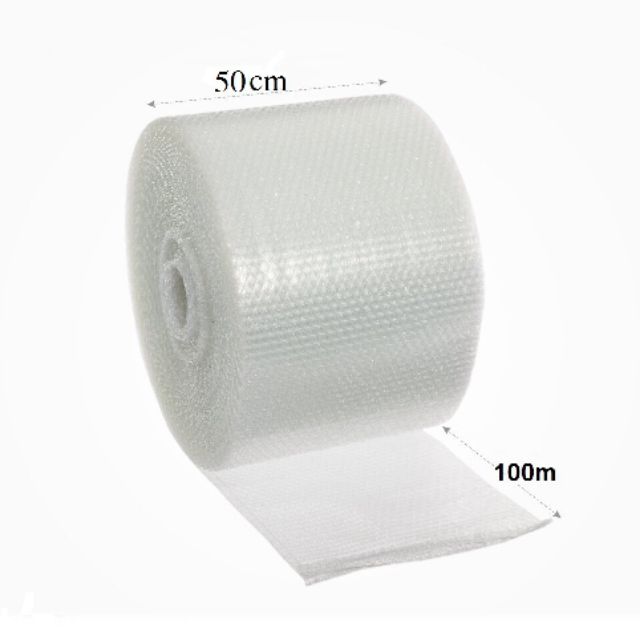 Cuộn xốp hơi gói hàng 20cm/ 30cm/ 40cm/ 50cm/ 70cm x 100m