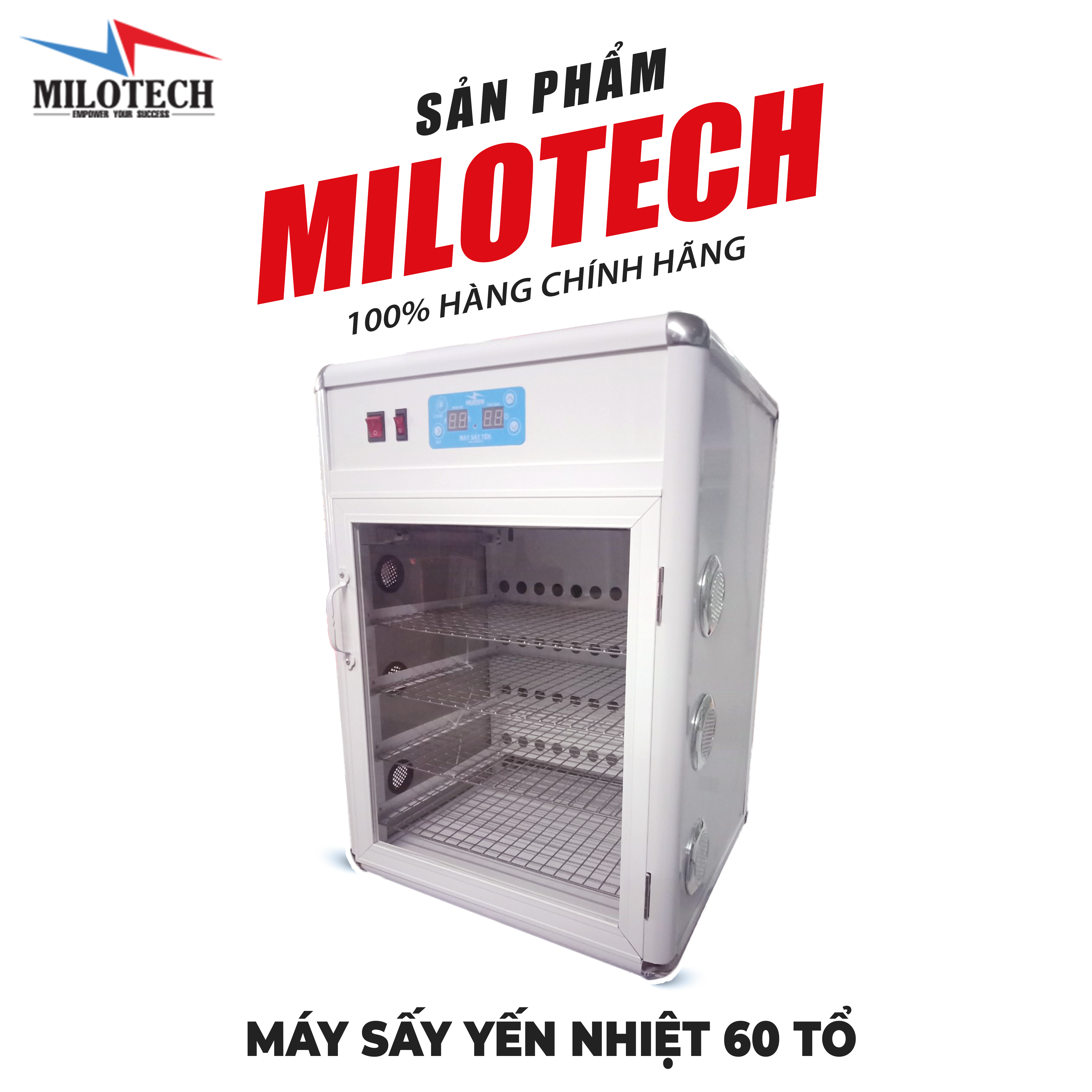 Máy sấy yến Milotech 60 tổ