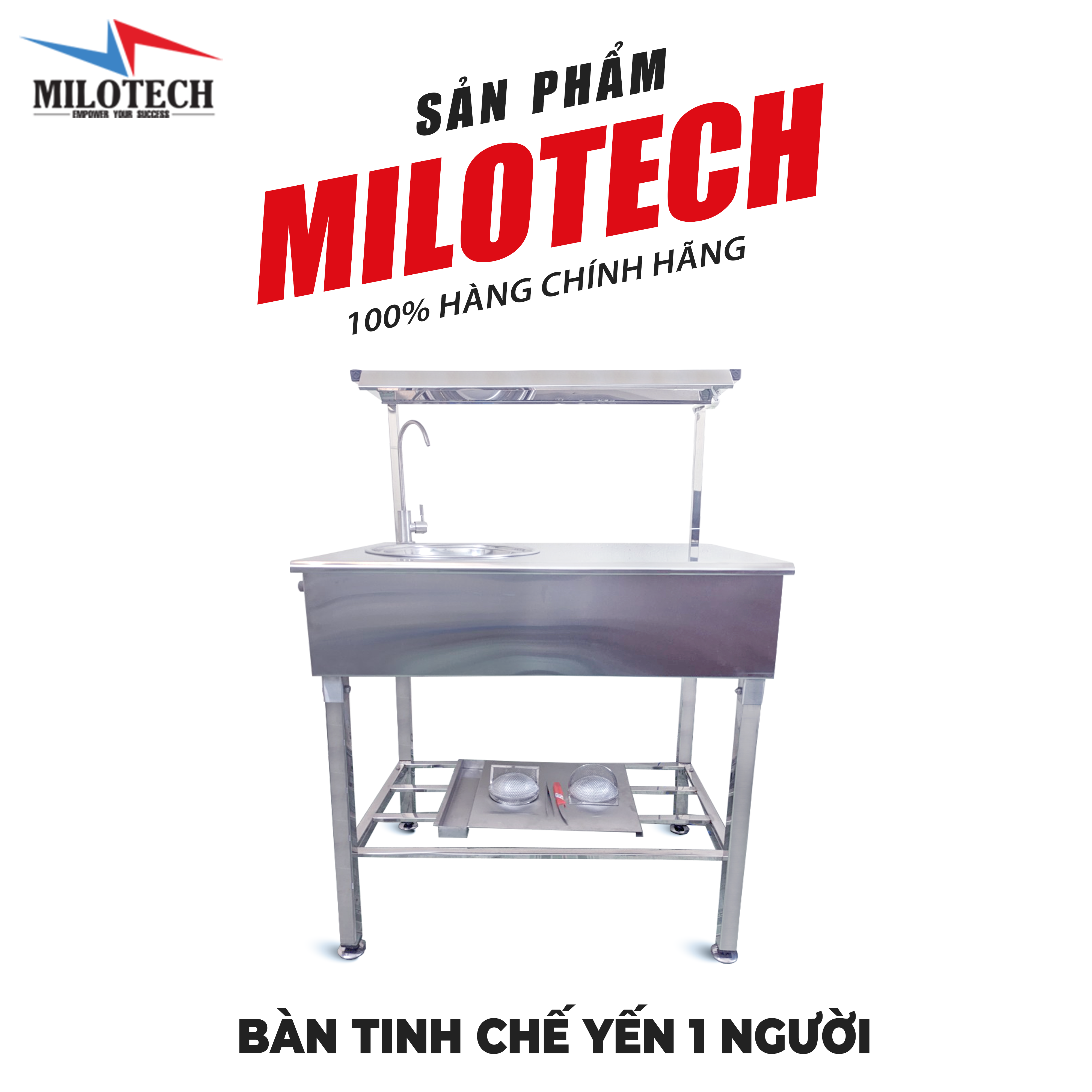 BÀN NHẶT LÔNG YẾN KHÁNG KHUẨN 1 NGƯỜI MILOTECH