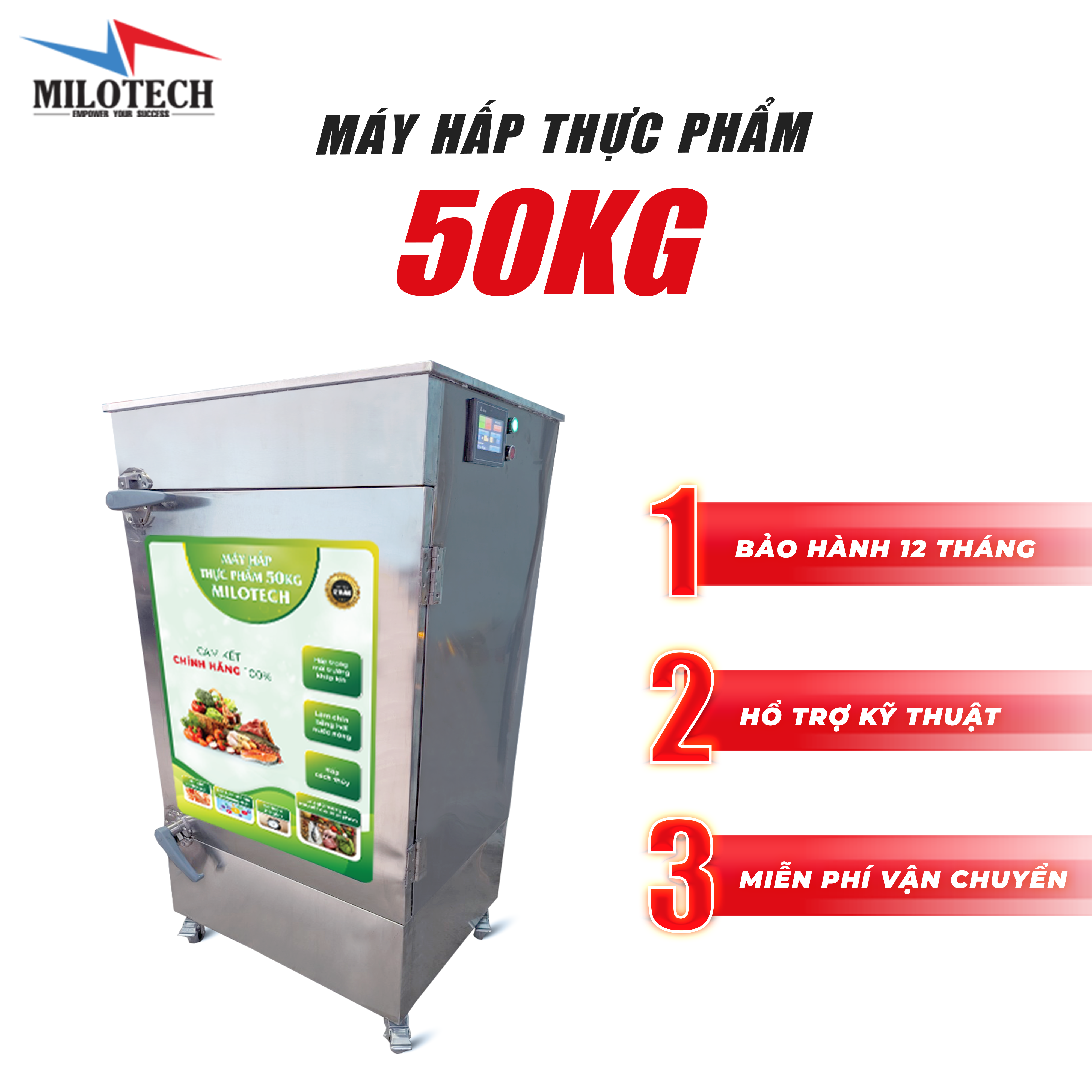 MÁY HẤP  THỰC PHẨM 50KG