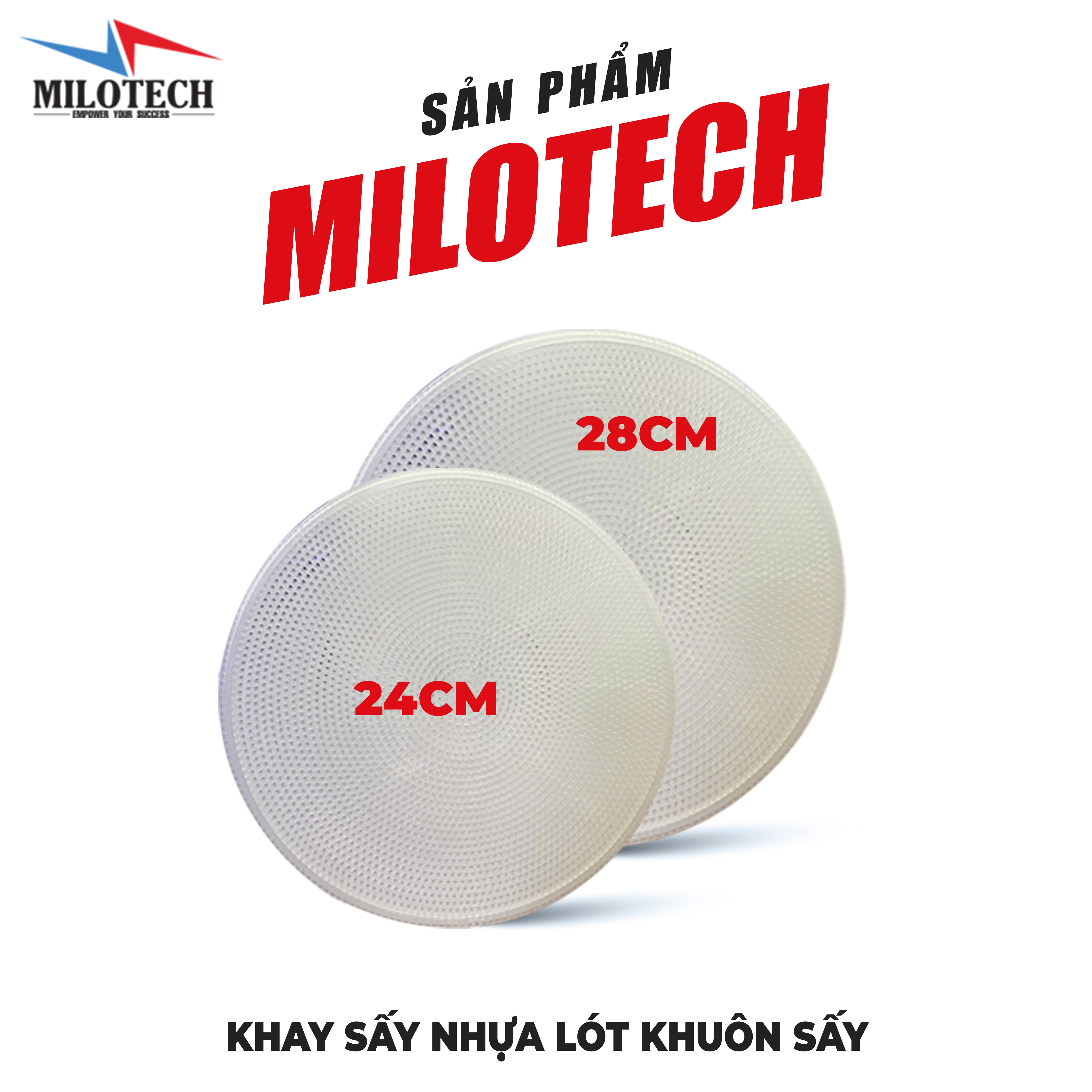 KHÁY SẤY NHỰA 24CM
