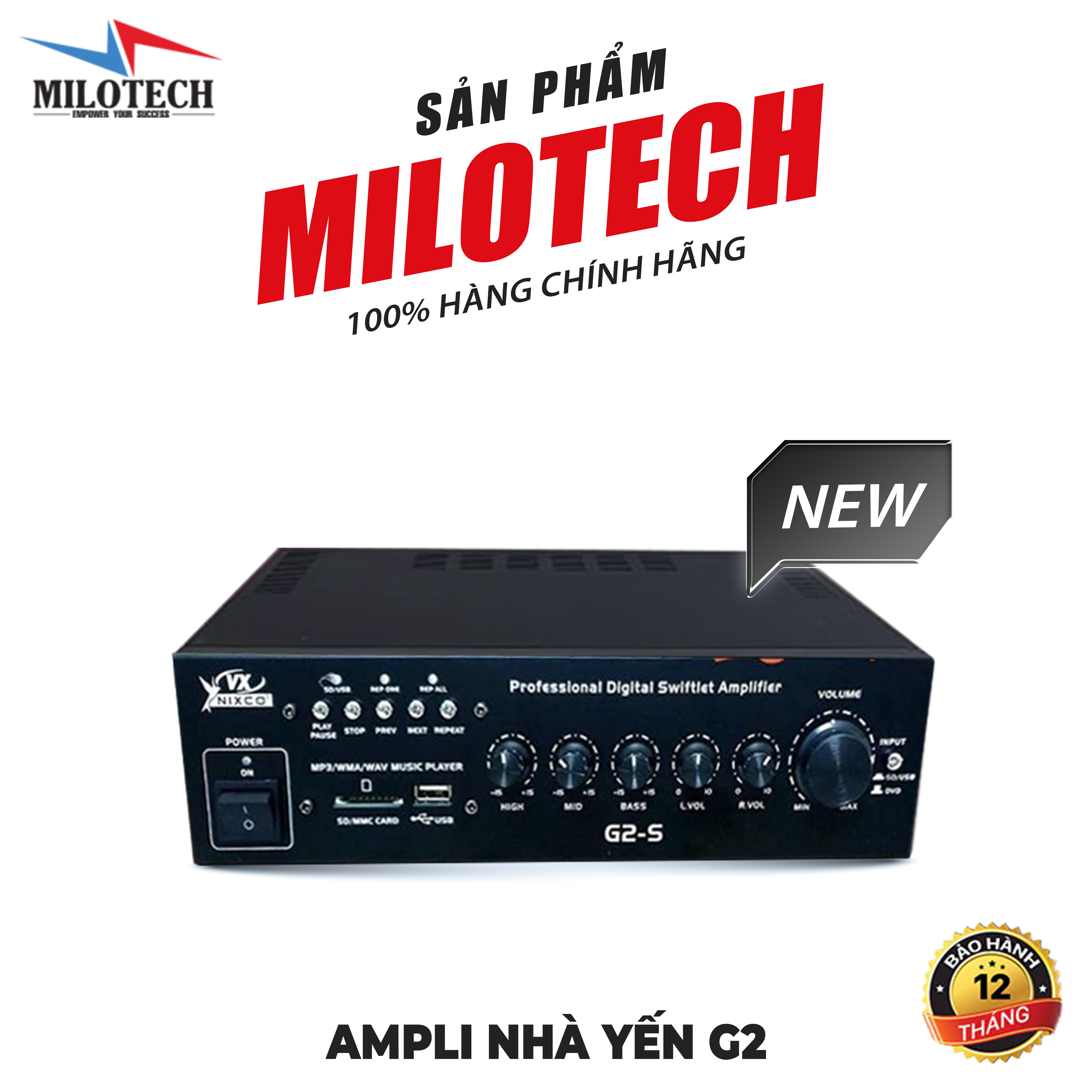 Ampli nhà yến G2 - Tải 150 loa ru