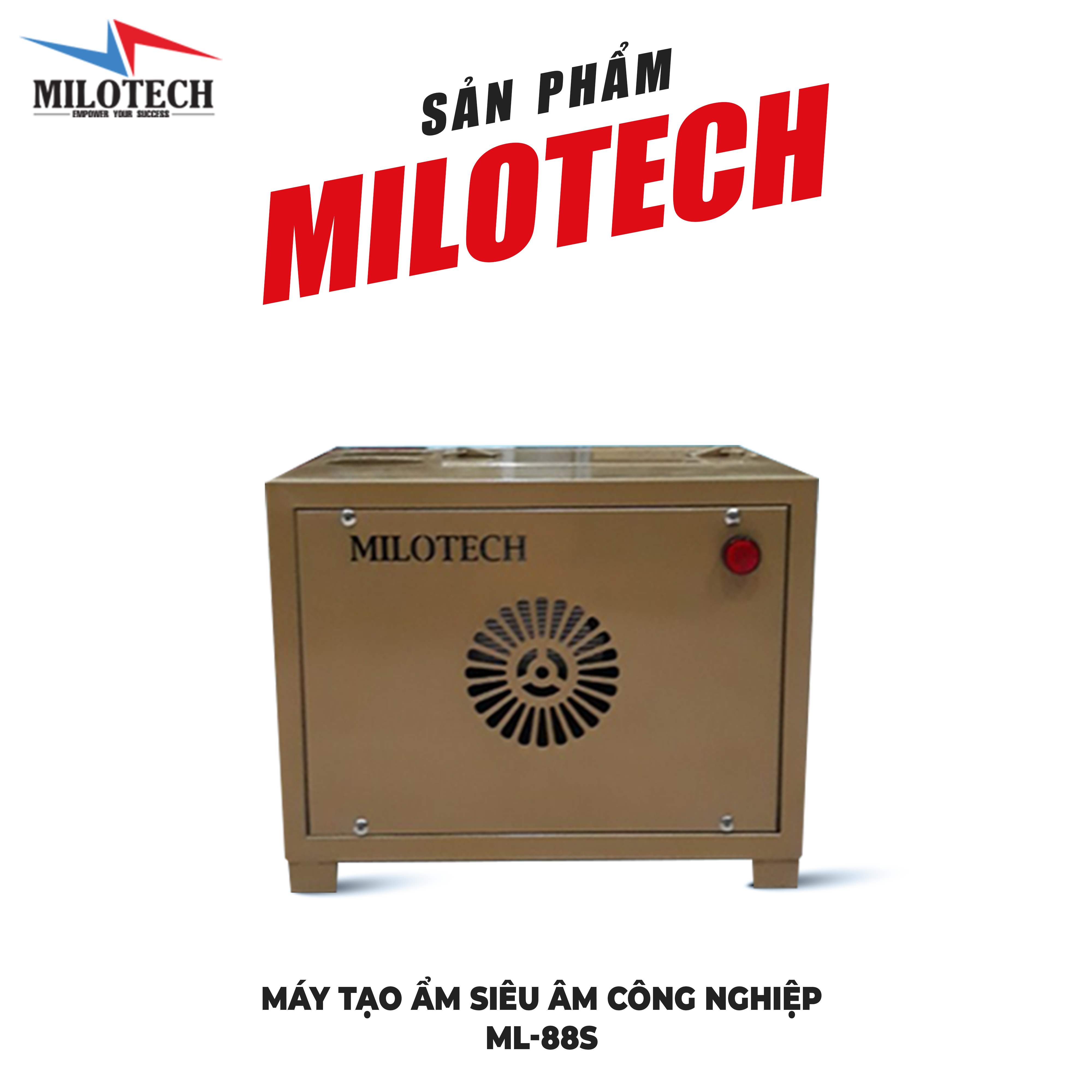 Máy tạo ẩm siêu âm công nghiệp ML-88S MILOTECH