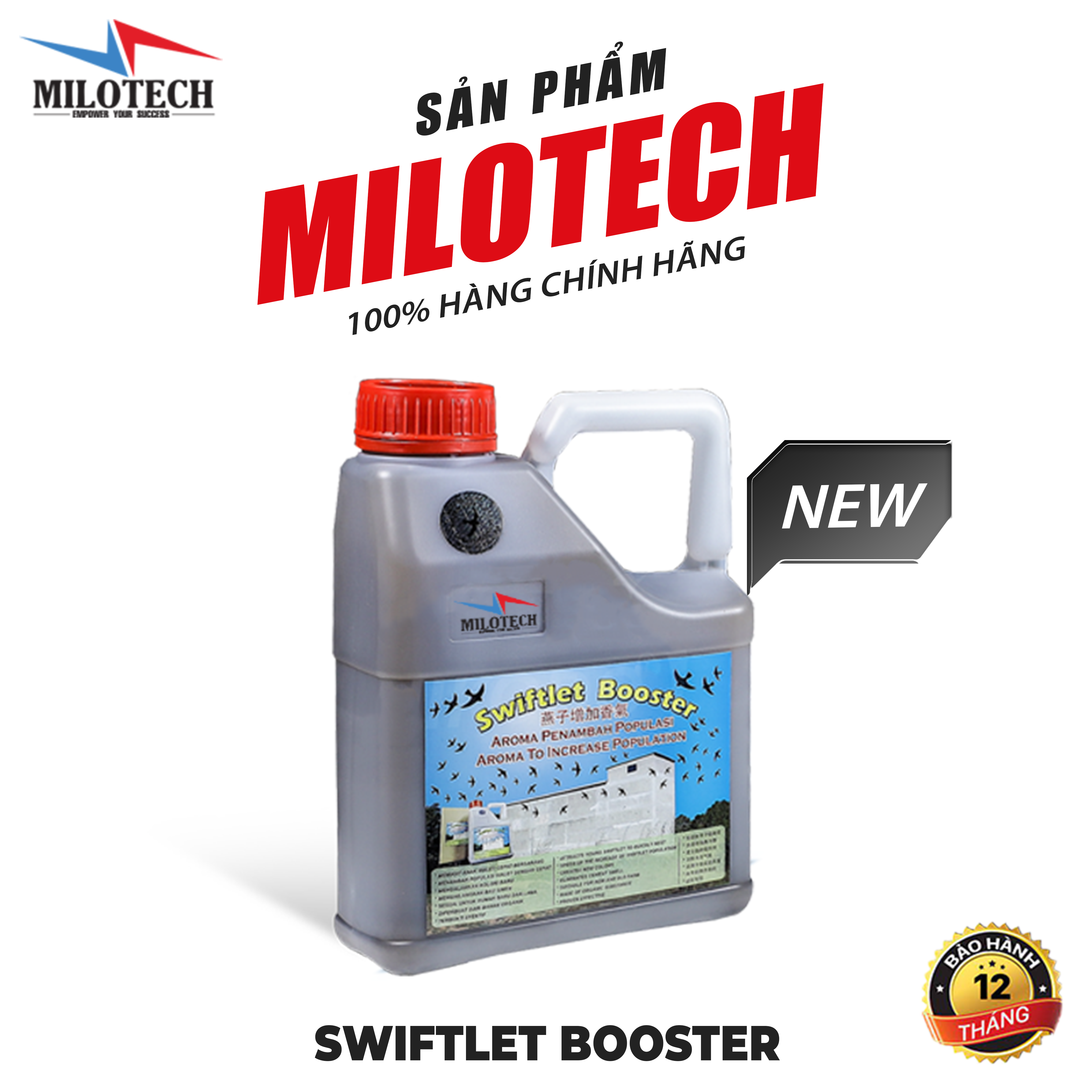 Dung dịch dẫn dụ chim non Swiftlet Booster