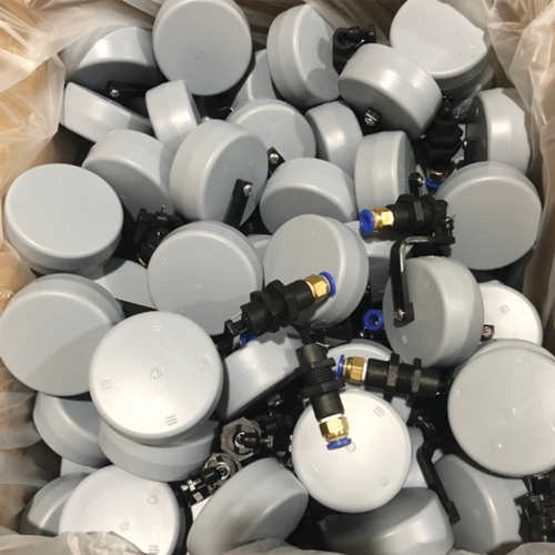 Phao cơ Máy gà loại dẹp (màu xám)