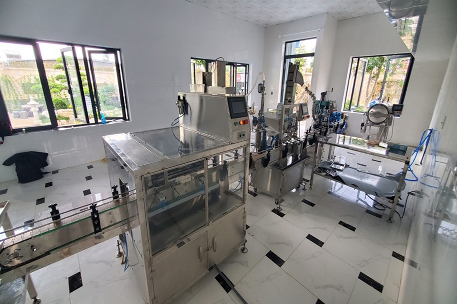 Lắp đặt xưởng tinh chế yến sào