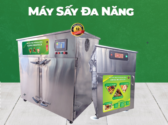 Máy sấy thực phẩm Milotech – Giải pháp bảo quản thực phẩm lâu dài
