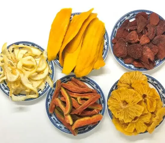 Máy sấy lạnh Milotech và các loại trái cây sấy dẻo