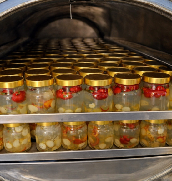 Quy trình tiệt trùng lon nước yến bằng máy hấp tiệt trùng của MILOTECH