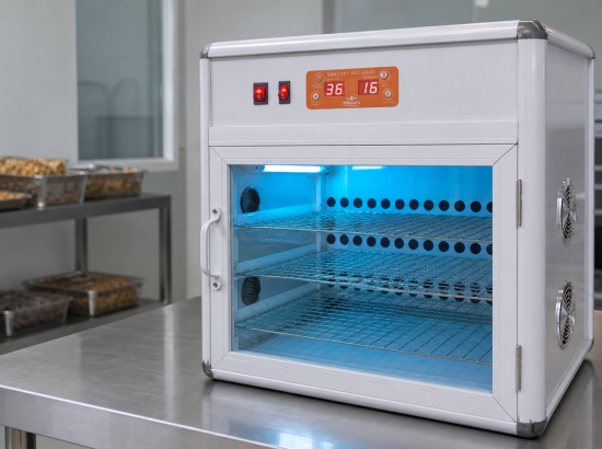 [GIẢI PHÁP SẤY NHỎ GỌN] MÁY SẤY NHIỆT THỰC PHẨM MILOTECH 6KG KHUNG NHÔM CHO CƠ SỞ SẢN XUẤT NHỎ