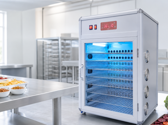 Máy Sấy Nhiệt Thực Phẩm Milotech 20kg Khung Nhôm – Sấy Nhanh, Tiết Kiệm Điện