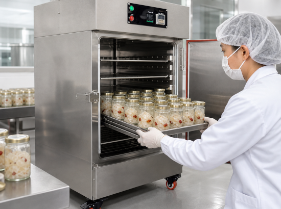 Máy Hấp Hủ Yến / Máy Chưng Yến Milotech – Giải pháp an toàn thực phẩm cho xưởng yến hũ
