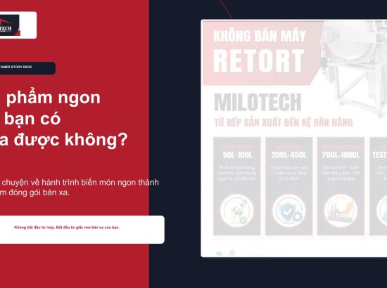 Sản phẩm ngon của bạn có đi xa được không?