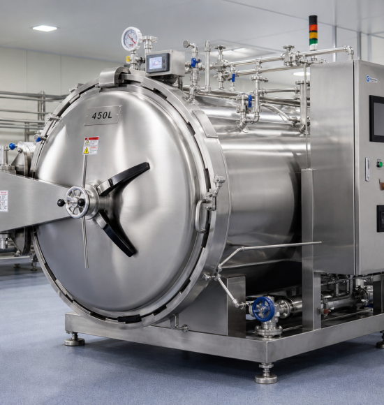 [ĐỘT PHÁ CÔNG NGHỆ] MÁY HẤP TIỆT TRÙNG 450L MILOTECH: KHẲNG ĐỊNH CHẤT LƯỢNG THỰC PHẨM ĐÓNG GÓI