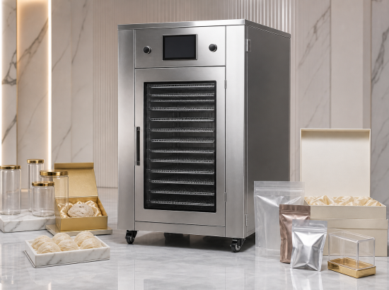 Máy sấy thực phẩm Milotech – MSN 50kg: Giải pháp sấy ổn định cho sản phẩm yến và thực phẩm cao cấp