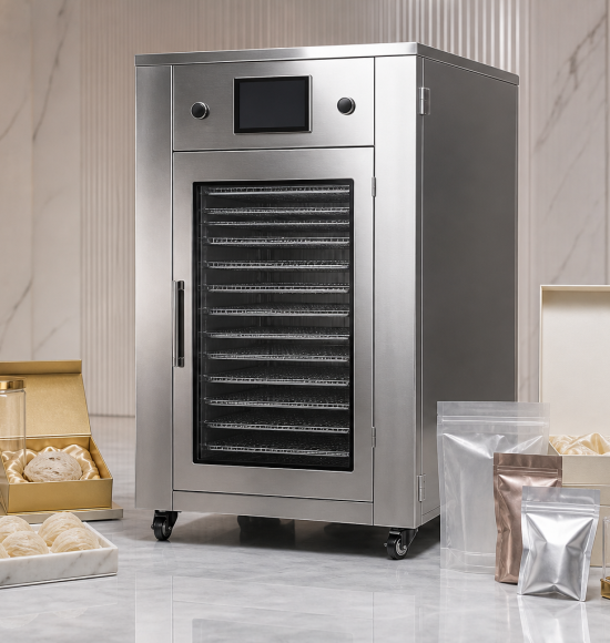 Máy sấy thực phẩm Milotech – MSN 50kg: Giải pháp sấy ổn định cho sản phẩm yến và thực phẩm cao cấp