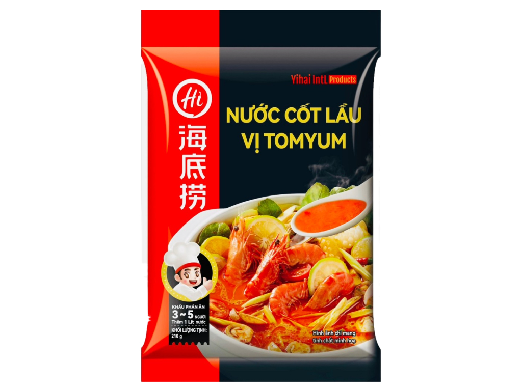 Sốt cháo soup nước cốt lẩu đóng gói