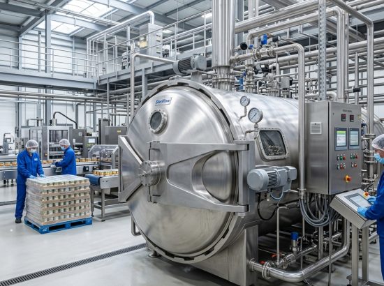 Máy Hấp Tiệt Trùng Retort Cho Thực Phẩm Đóng Gói: Giải Pháp Nâng Hạn Sử Dụng An Toàn