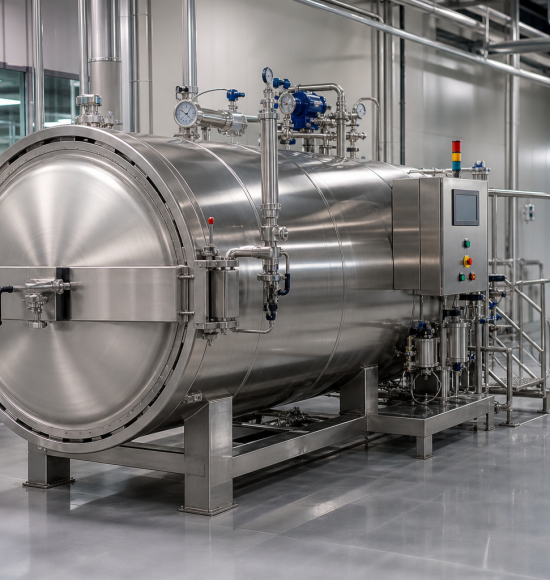 Nồi Hấp Tiệt Trùng Autoclave: Cách Chọn Đúng Cho Sản Phẩm Thực Phẩm Đóng Gói