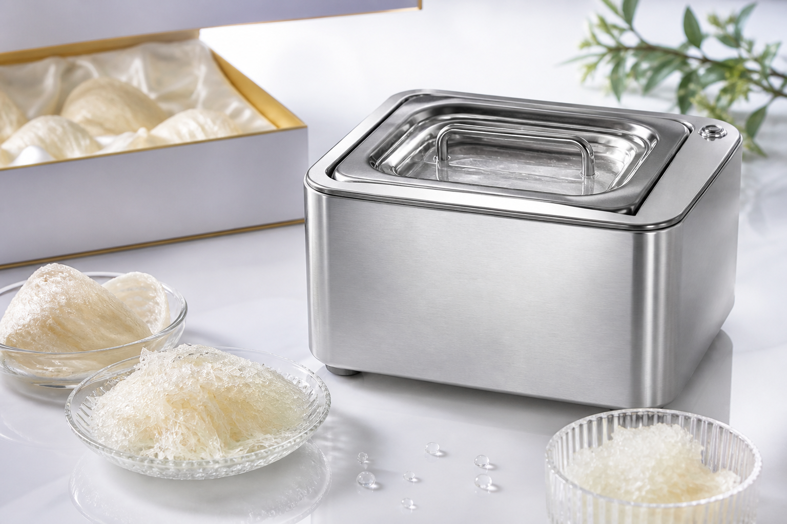 Hình ảnh minh họa máy rửa tổ yến