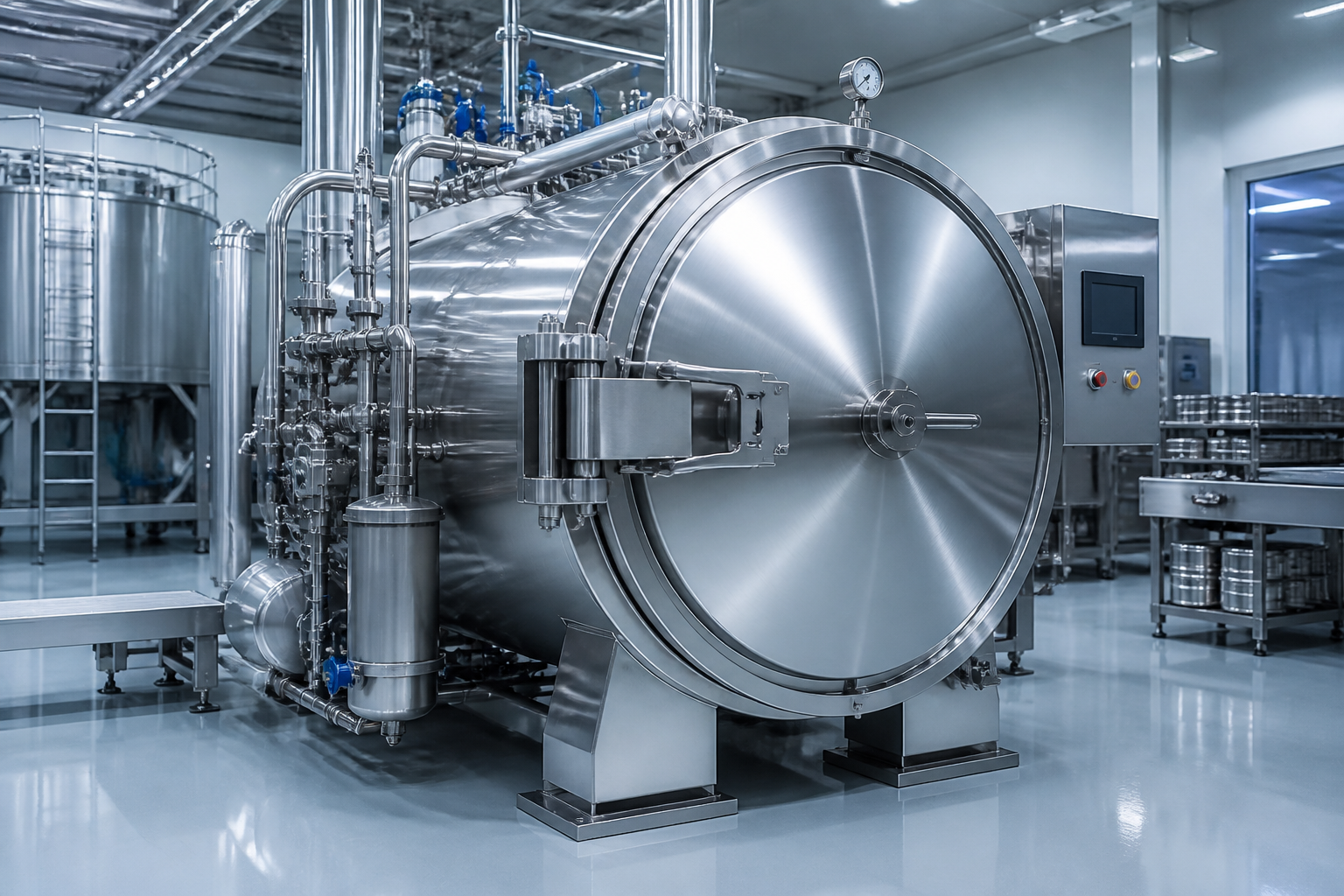 Hình ảnh minh họa máy hấp tiệt trùng plasma