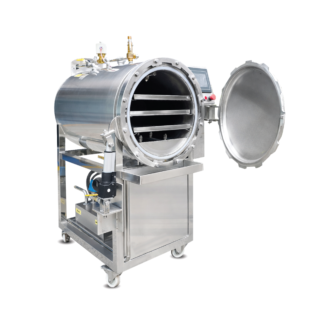 Milotech industrial retort sterilizer manufactured in Vietnam – product view 1