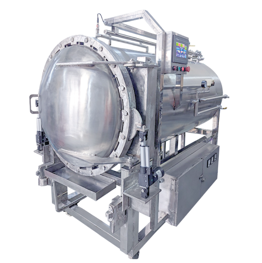 Milotech industrial retort sterilizer manufactured in Vietnam – product view 8