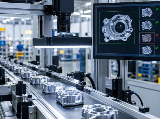 AI Vision kiểm tra lỗi sản phẩm trong dây chuyền sản xuất