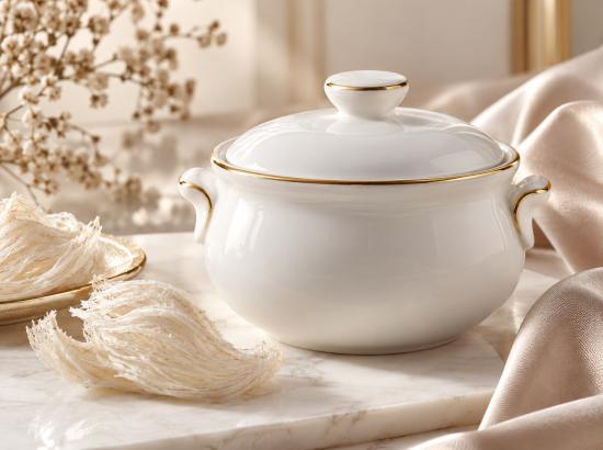 Hũ Chưng Yến Bằng Sứ: Cách Chọn Hũ Đẹp, Kín Và Phù Hợp Thương Hiệu Yến