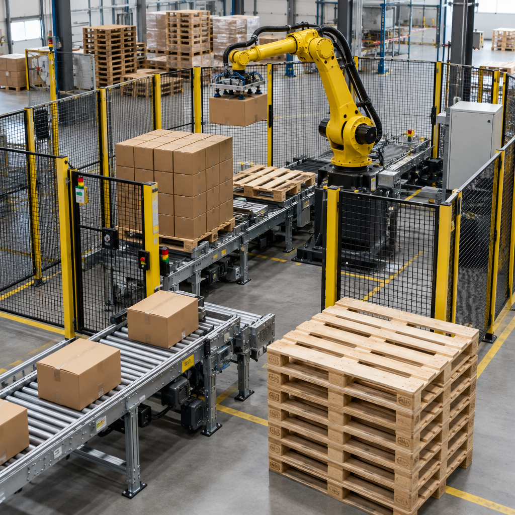 Ứng dụng thực tế - pallet gỗ