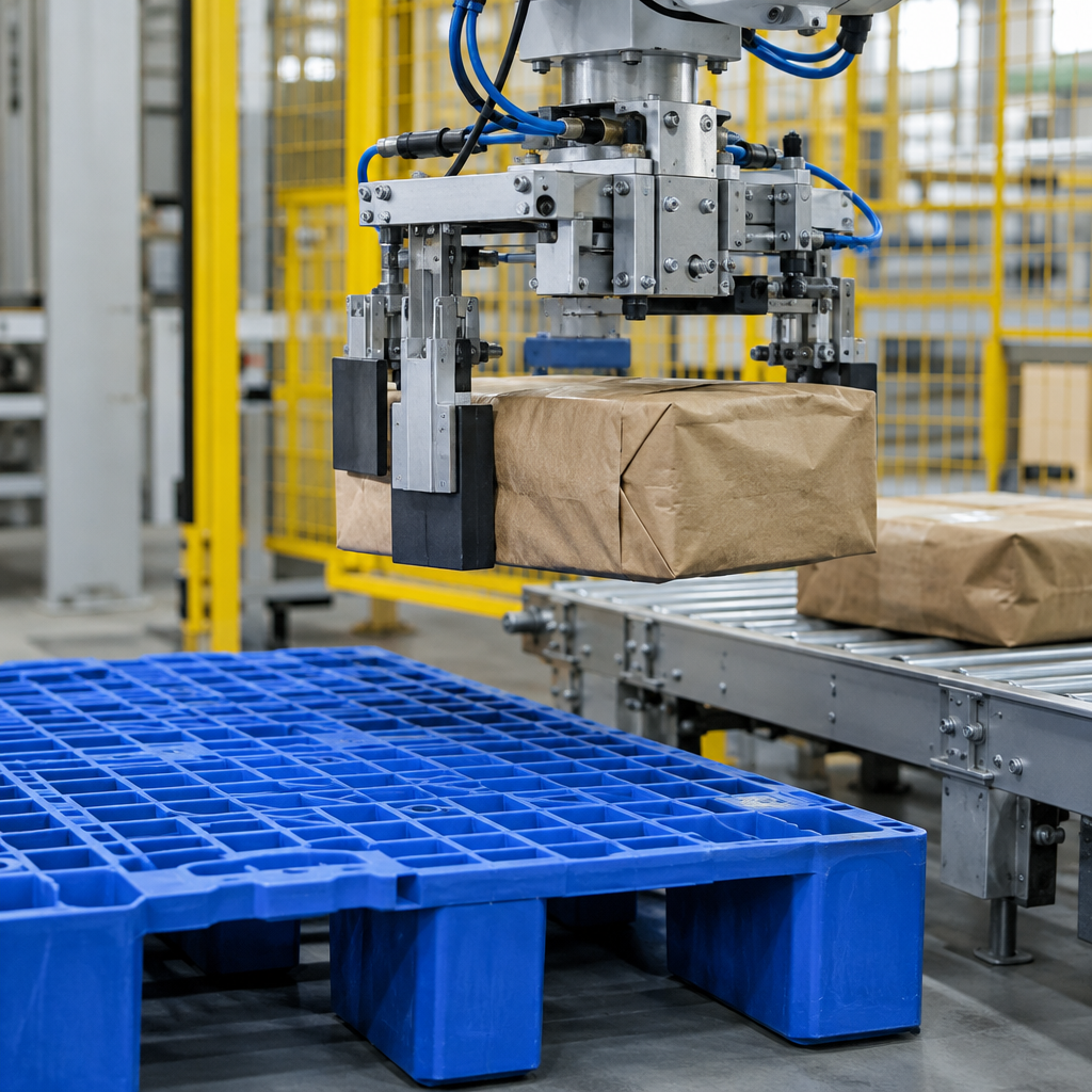 Chi tiết hệ thống - pallet nhựa