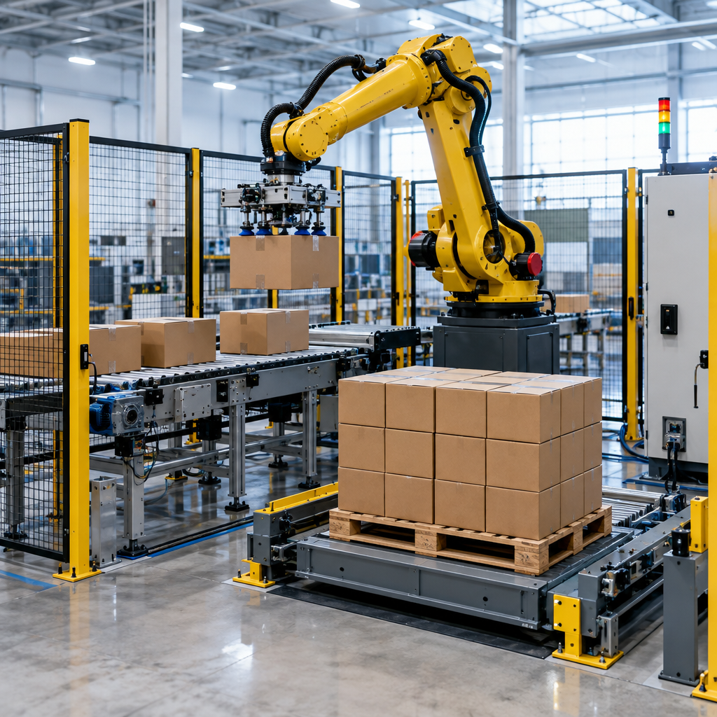 Tổng quan giải pháp - robot gắp hàng